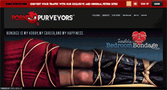 Desktop Screenshot of pornpurveyors.com